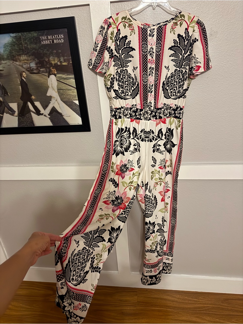 Joie Floral Print Jumpsuit Women’s Medium M